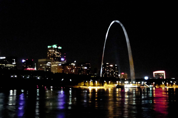 St. Louis Night Skyline