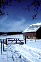 AA07 Mid-Missouri Winter Farm Scene